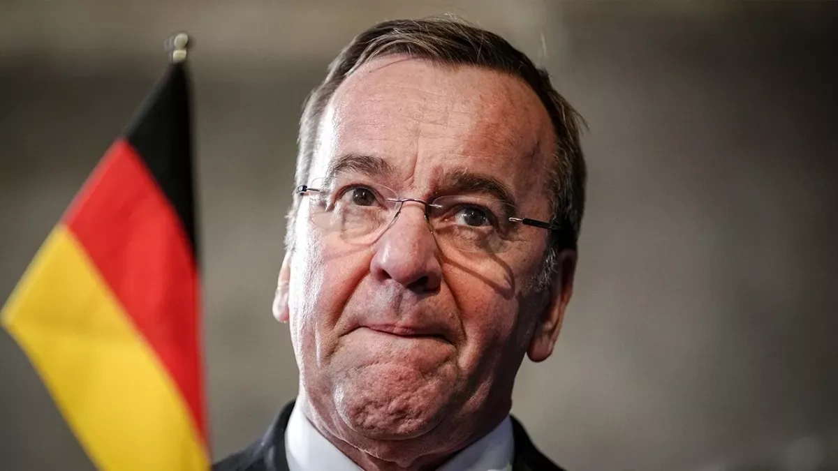 German defence minister says Trump “plugged” Strait of Hormuz