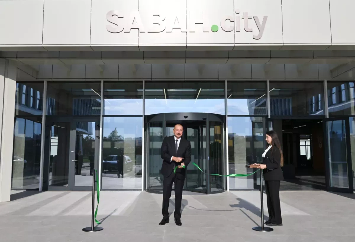 President Aliyev shares footage from SABAH.city innovation hub opening VIDEO