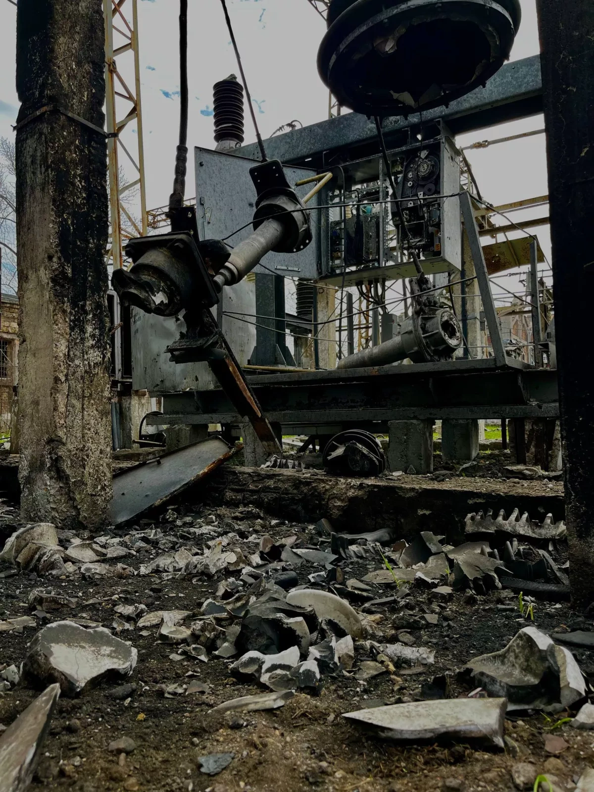 Russian strike cuts power to thousands in Odesa PHOTO