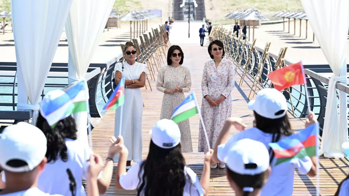 First ladies of Azerbaijan, Uzbekistan, Kyrgyzstan visit rehabilitation centre PHOTO