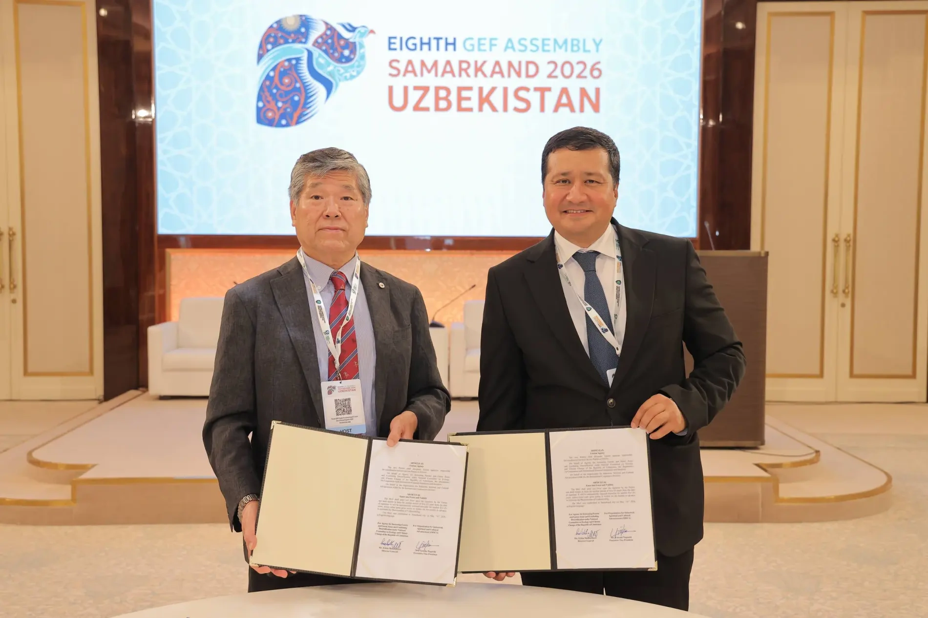 Uzbekistan, Japan’s OISCA partner on reforestation and desertification projects