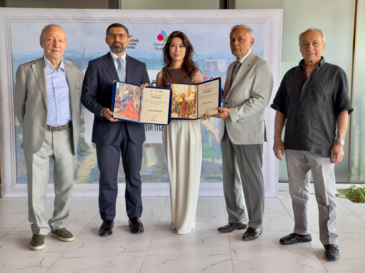 KRF Awards Young Artists Participating in the “Colors of Karabakh” (2026) Project (PHOTO)