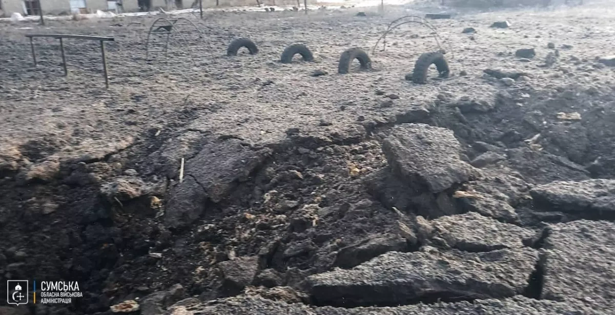 Russia targets Ukraine’s Sumy again, hitting Bilopillia with guided bombs PHOTO