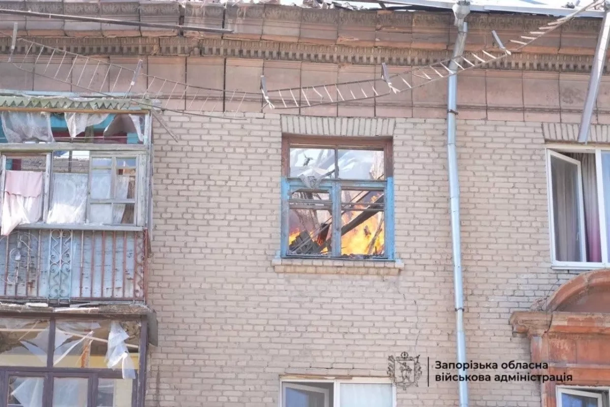 Two injured as Russian shelling hits Ukraine’s Zaporizhzhia region PHOTO / VIDEO