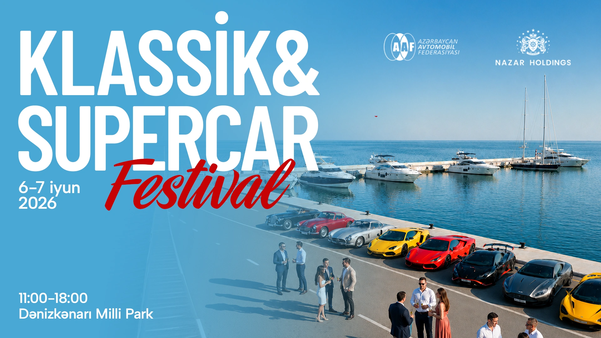 Baku boulevard to host festival of classic and supercars