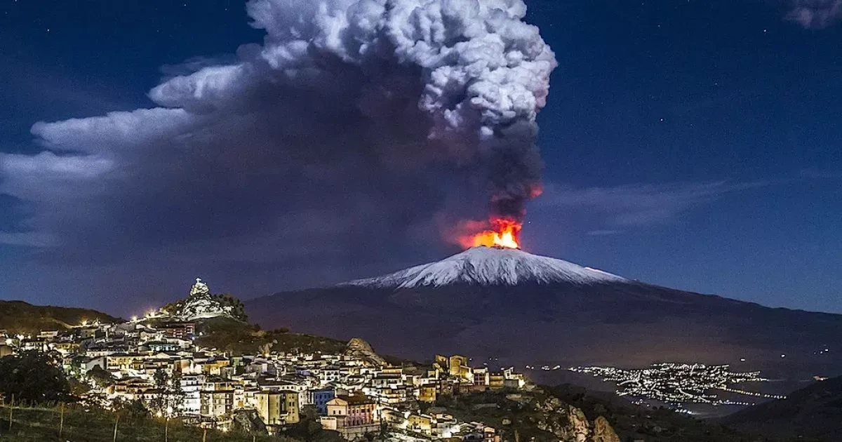 Flights to Sicily’s Catania airport suspended amid Mount Etna eruption