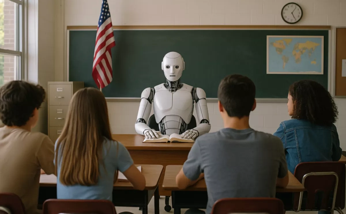 No teachers, no homework: Inside America’s AI school