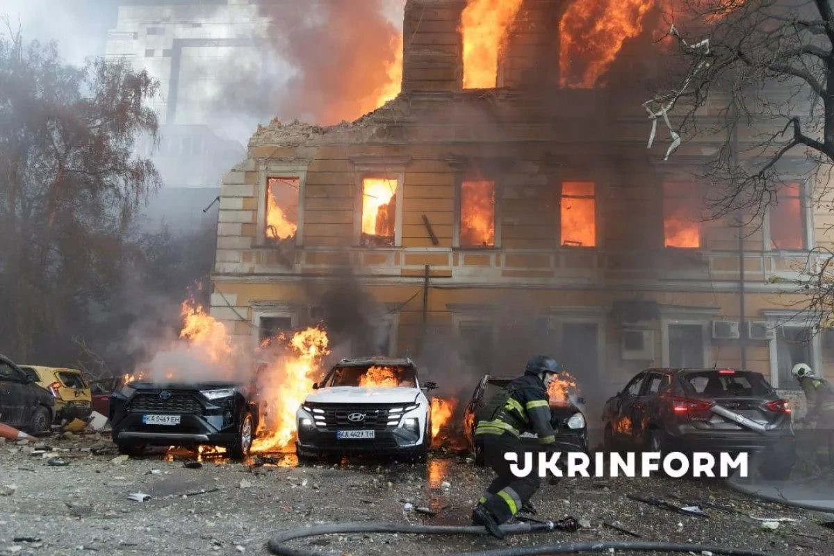Woman killed as drone hits National Academy of Sciences in Kyiv PHOTO / VIDEO / UPDATED