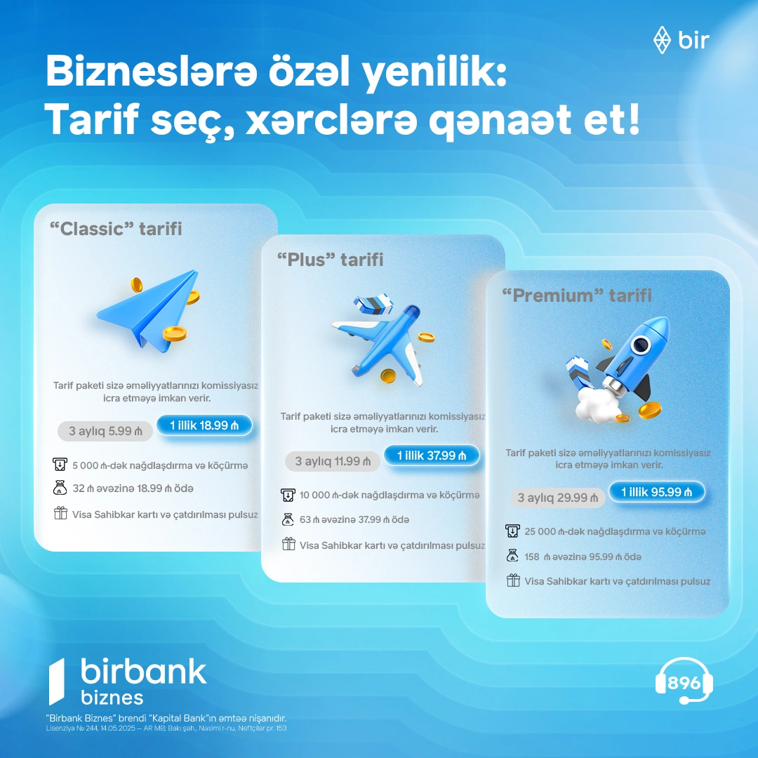 New Birbank Biznes tariffs for entrepreneurs: Minimize your expenses