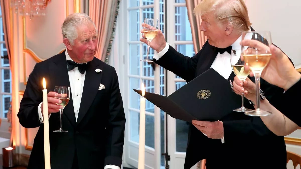 King Charles teases Trump with historical references during visit
