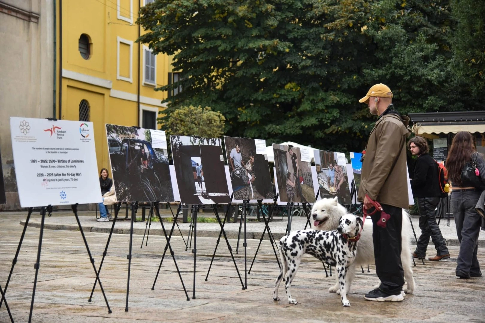 Azerbaijani NGO holds Milan photo show on landmines left after conflict (PHOTO)