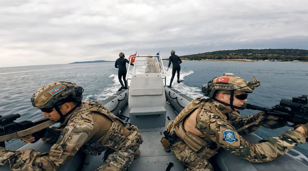 EFES-2026 exercise participants fulfill coastal assault task from sea (VIDEO)