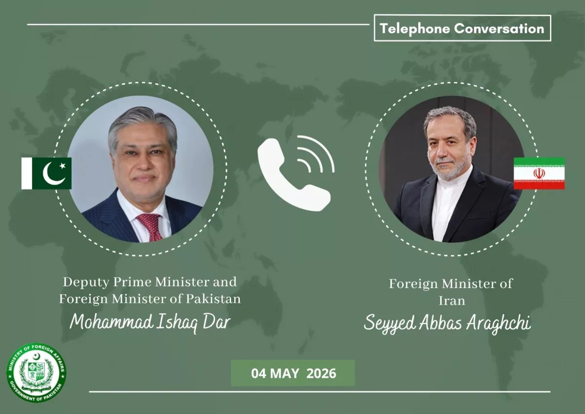 Pakistani, Iranian FMs hold talks on evolving regional dynamics