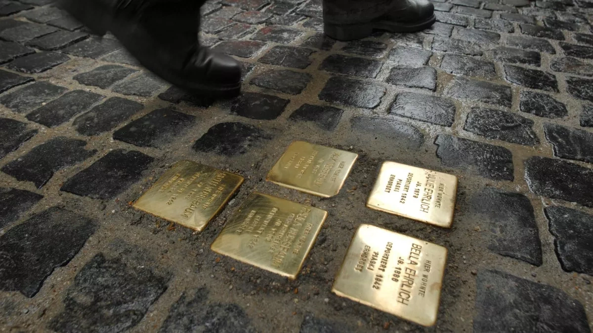 AfD bans brass-covered memorials inside pavements for Nazi victims