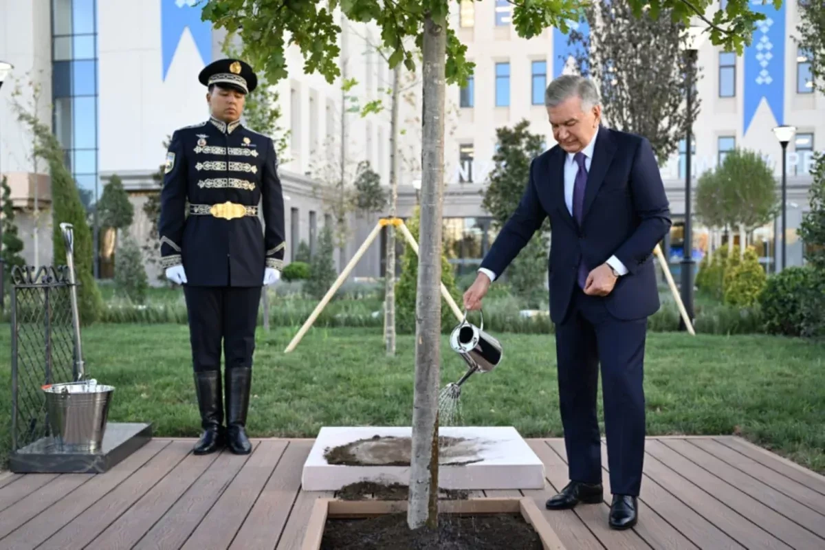 Azerbaijani, Uzbek leaders open Nizami Ganjavi National Pedagogical University in Tashkent PHOTO