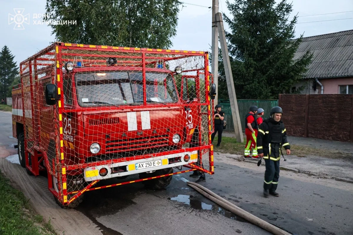 Russian drone attack sets Sumy shopping centre ablaze, six injured VIDEO / PHOTO