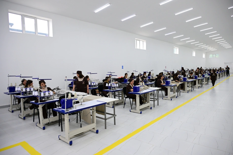 President Ilham Aliyev attends inauguration of "Garabagh Textile House" LLC in Khojaly (PHOTO)