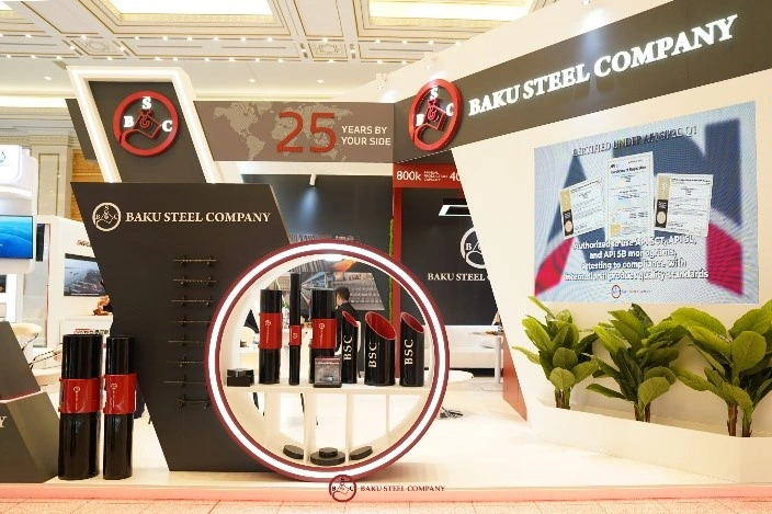 Baku Steel Company presented its product portfolio at an exhibition in Turkmenistan (PHOTO)