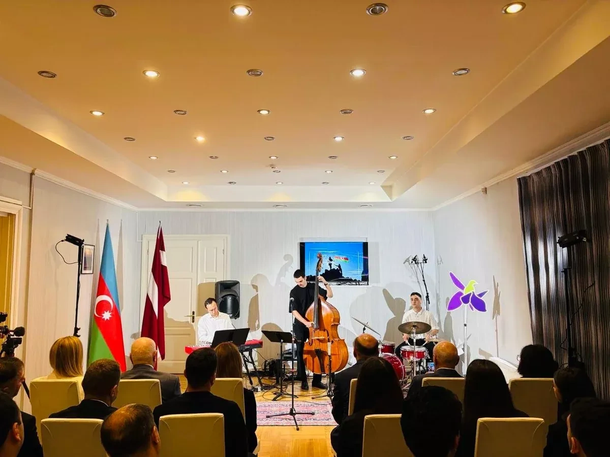Azerbaijan's embassy in Latvia marks Remembrance Day anniversary PHOTO
