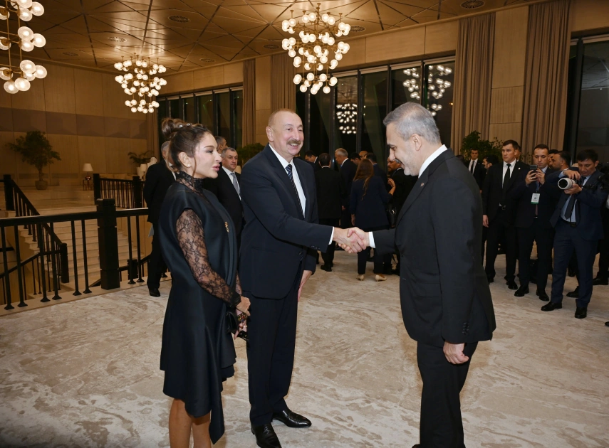 Dinner hosted on behalf of President Ilham Aliyev in honor of participants of 7th CICA Summit (PHOTO)