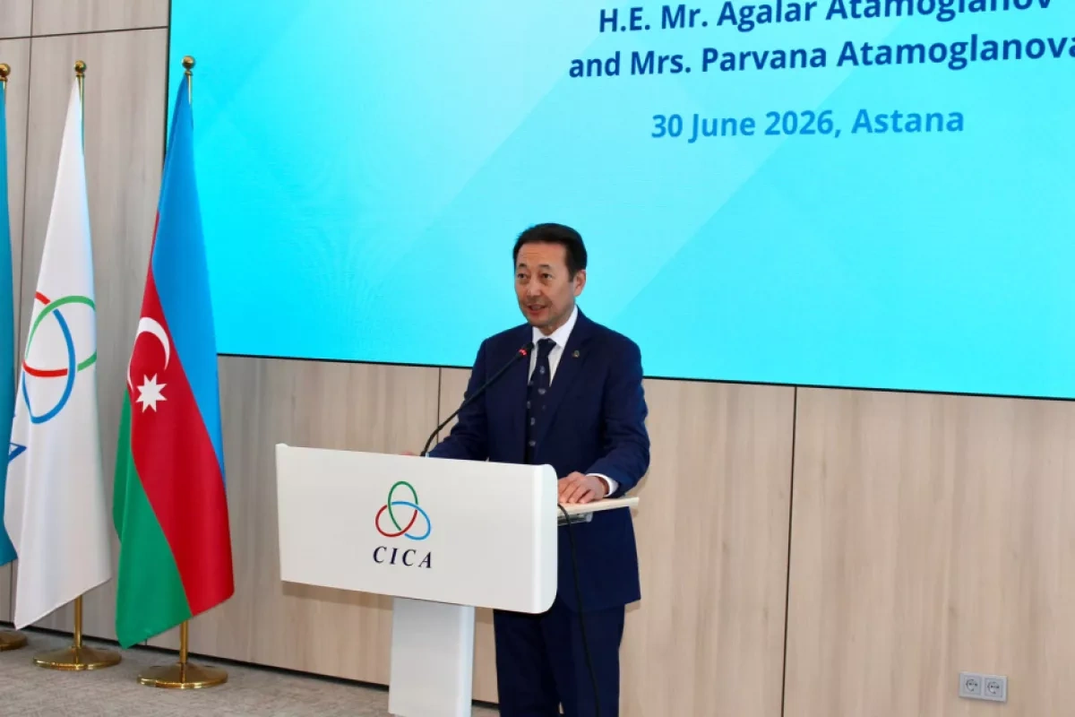 CICA hosts farewell reception for Azerbaijani ambassador to Kazakhstan PHOTO