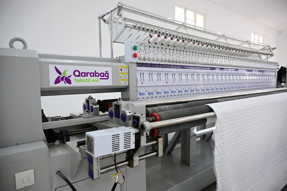President Ilham Aliyev attends inauguration of "Garabagh Textile House" LLC in Khojaly (PHOTO)