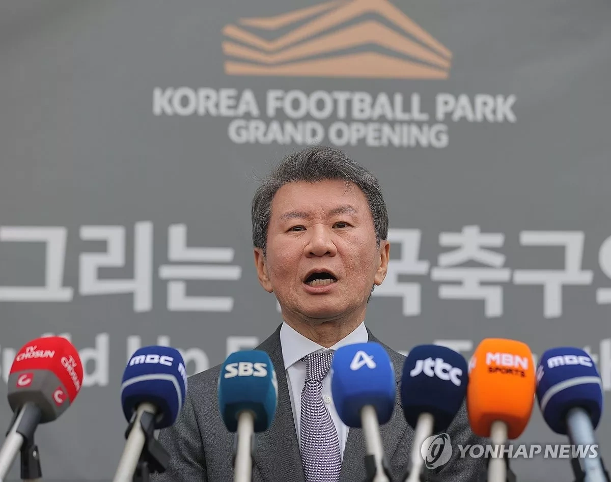 South Korea football federation president resigns