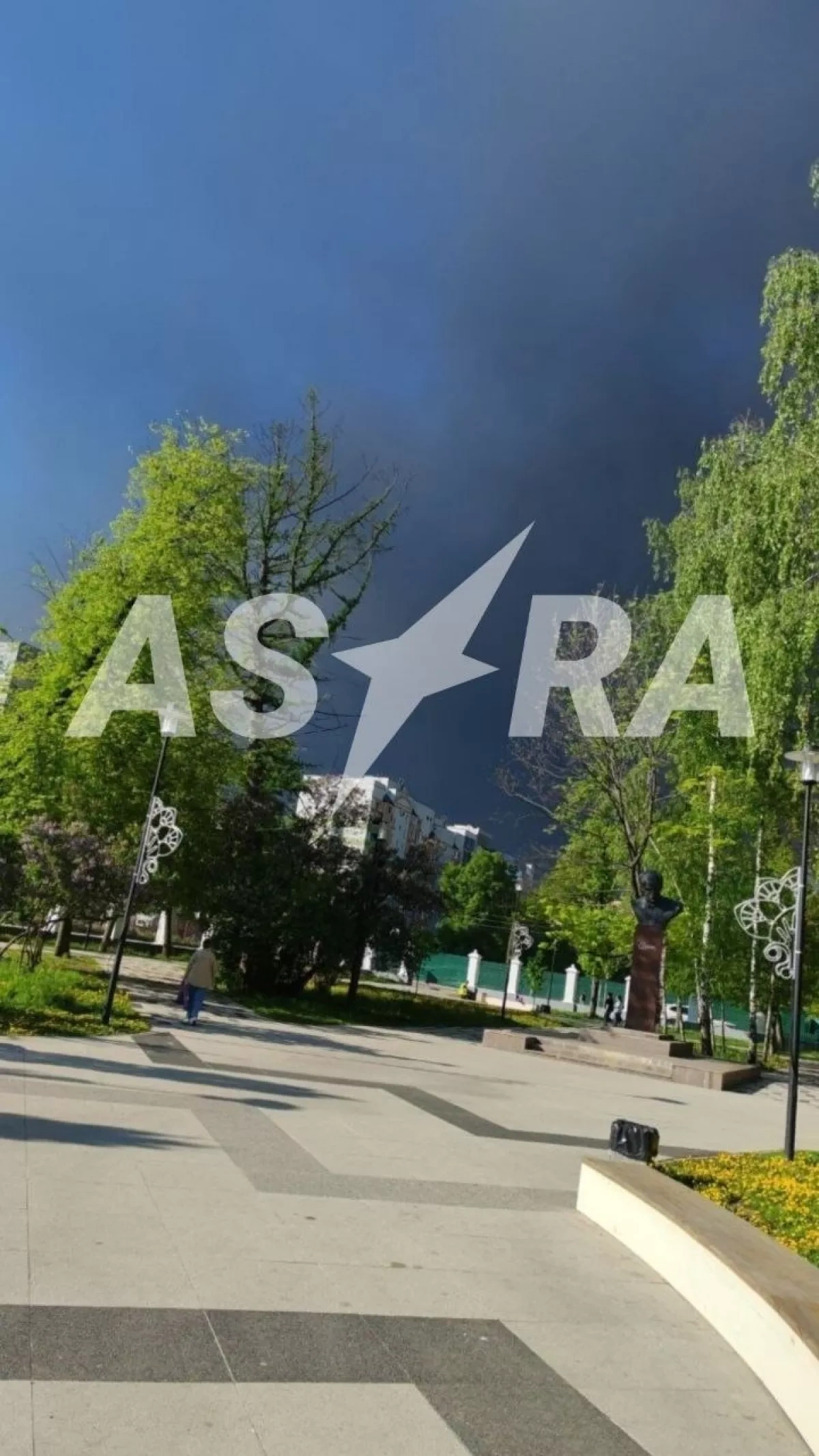 Residents report “black rain” after refinery attack in Russia's Ryazan PHOTO
