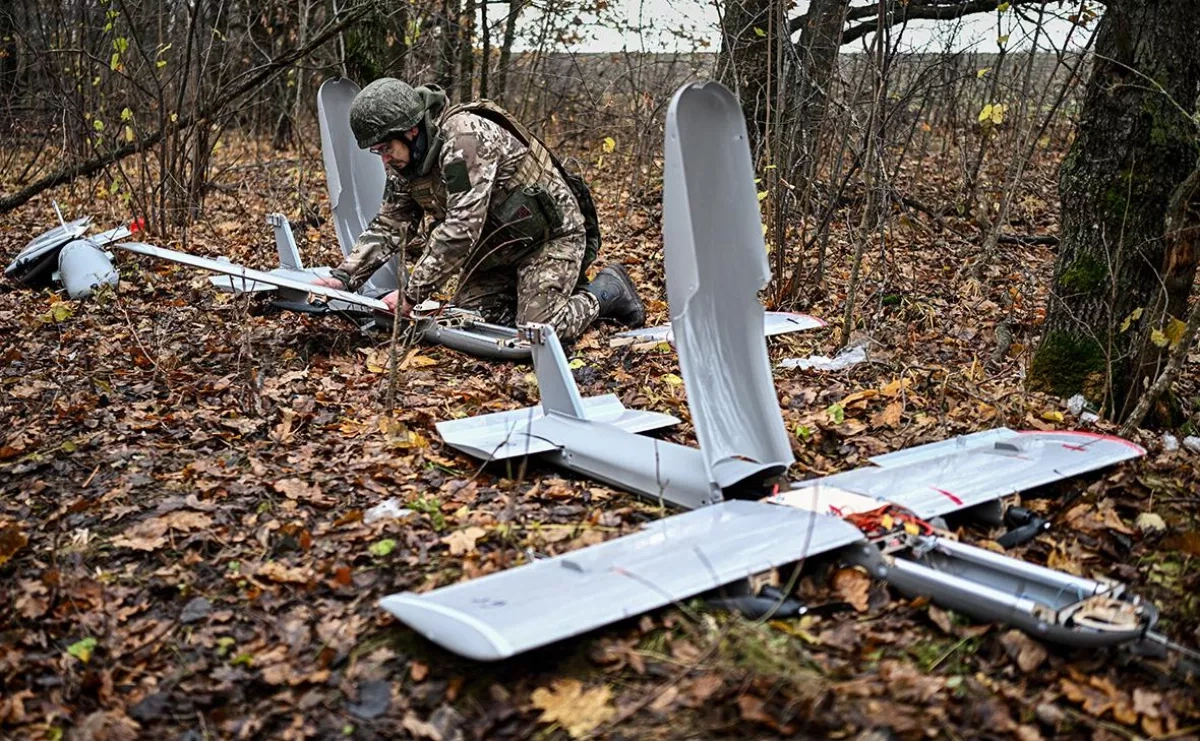 Russian air defences shoot down Ukrainian drones over Caspian Sea