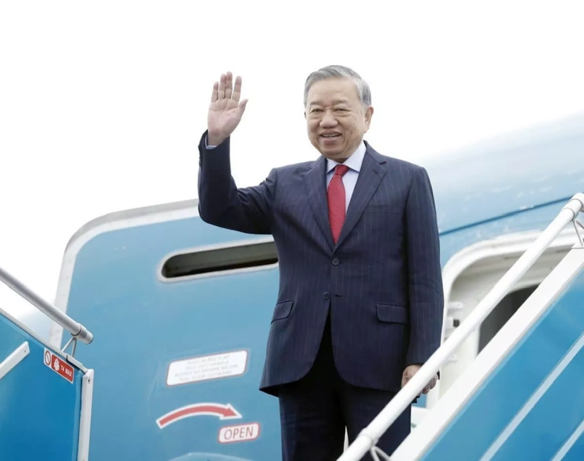 Vietnamese leader travels to US for Gaza Board of Peace meeting