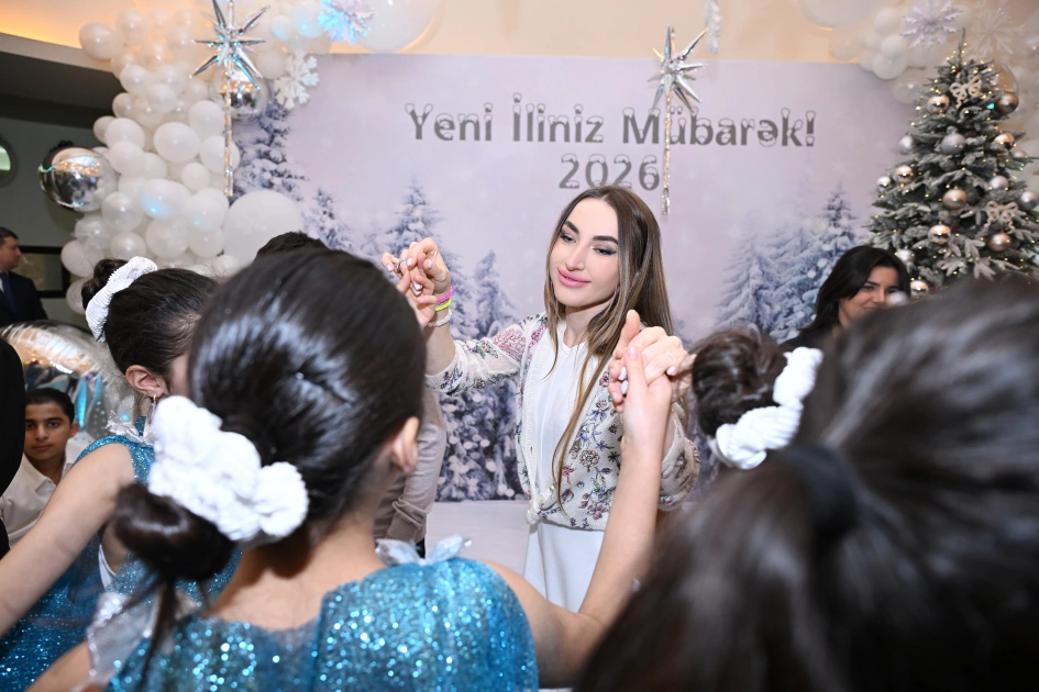 Heydar Aliyev Foundation VP Leyla Aliyeva, Head of Baku Media Center Arzu Aliyeva and Alena Aliyeva join festive celebrations for children with special needs in Baku (PHOTO)