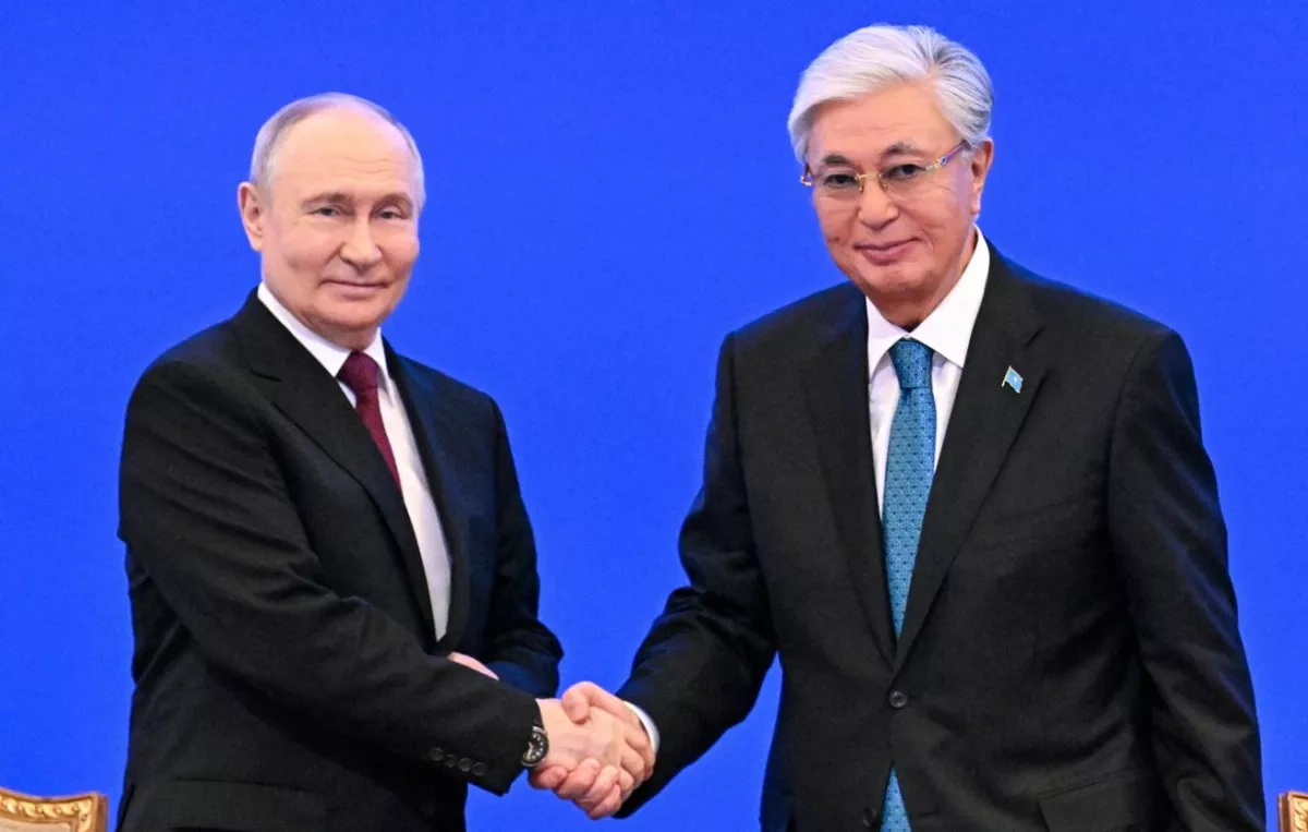 Kazakhstan’s Tokayev сalls for Ukraine сeasefire during meeting with Putin