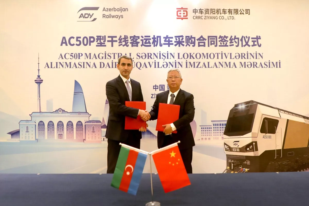 Azerbaijan boosts rail fleet with Chinese partnership PHOTO