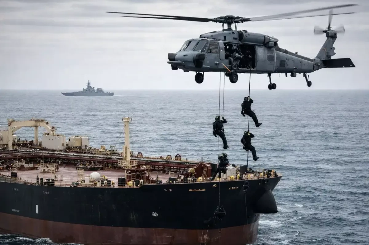 US forces intercept Venezuela-linked tanker in Indian Ocean VIDEO