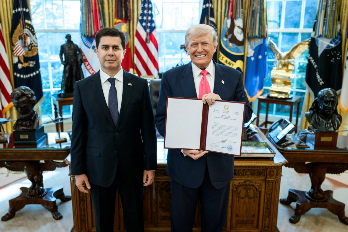 Ambassador of Tajikistan presents credentials to Donald Trump