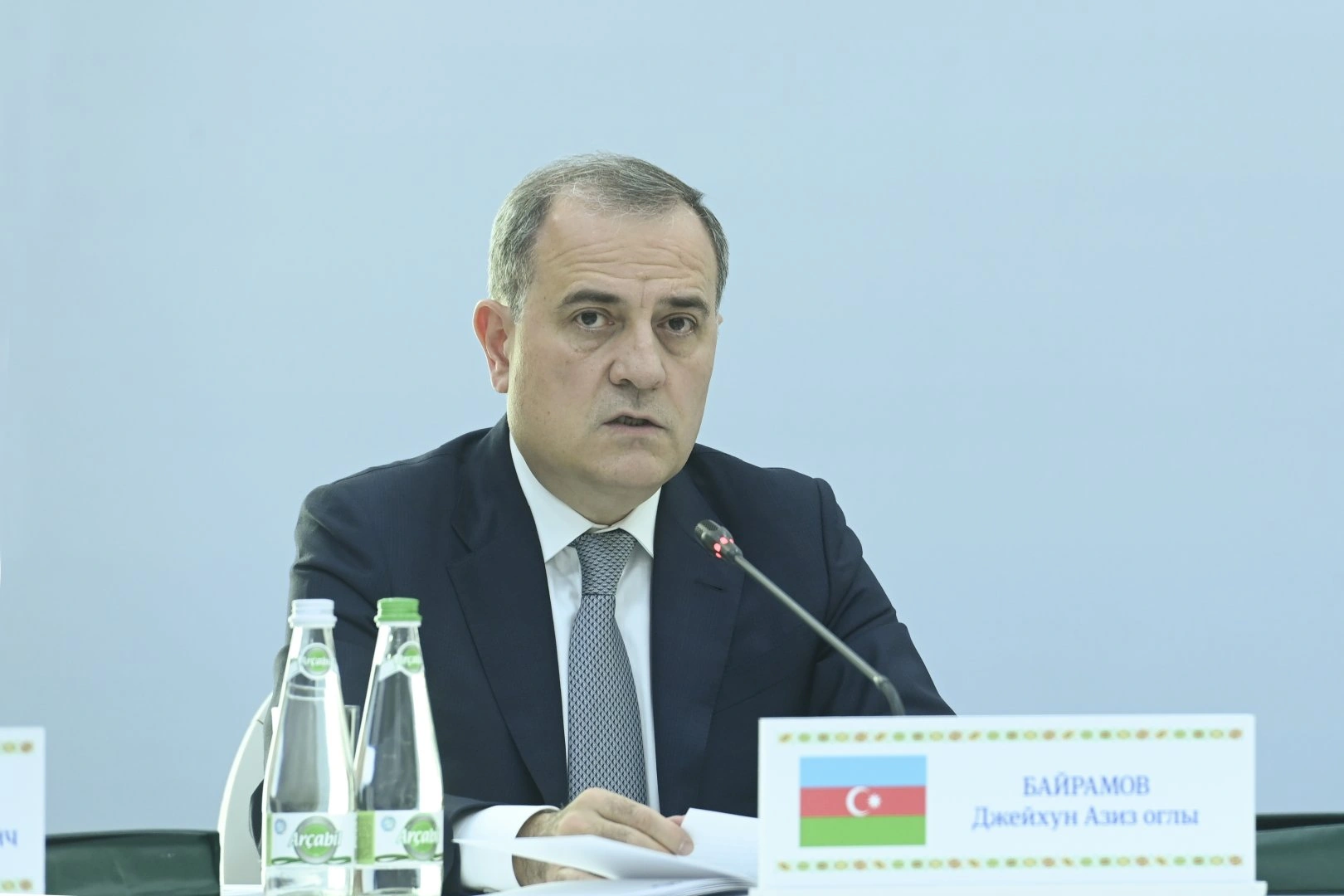 Azerbaijan's FM addresses CIS Council meeting in Turkmenistan (PHOTO)