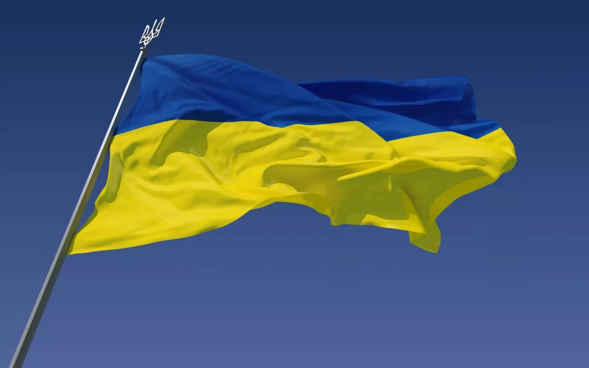 Man detained in Latvia for tearing down Ukrainian flag