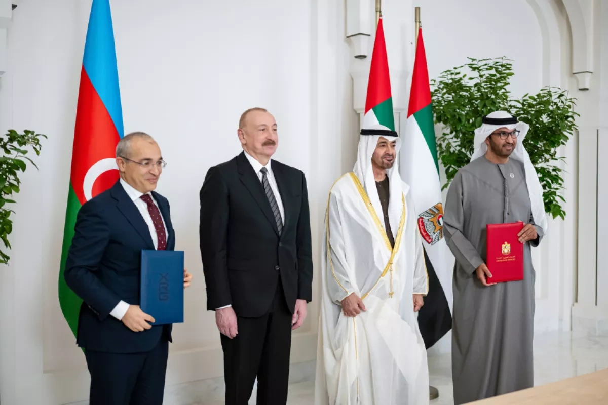 Azerbaijan, UAE leaders expand political, energy, defense cooperation PHOTO