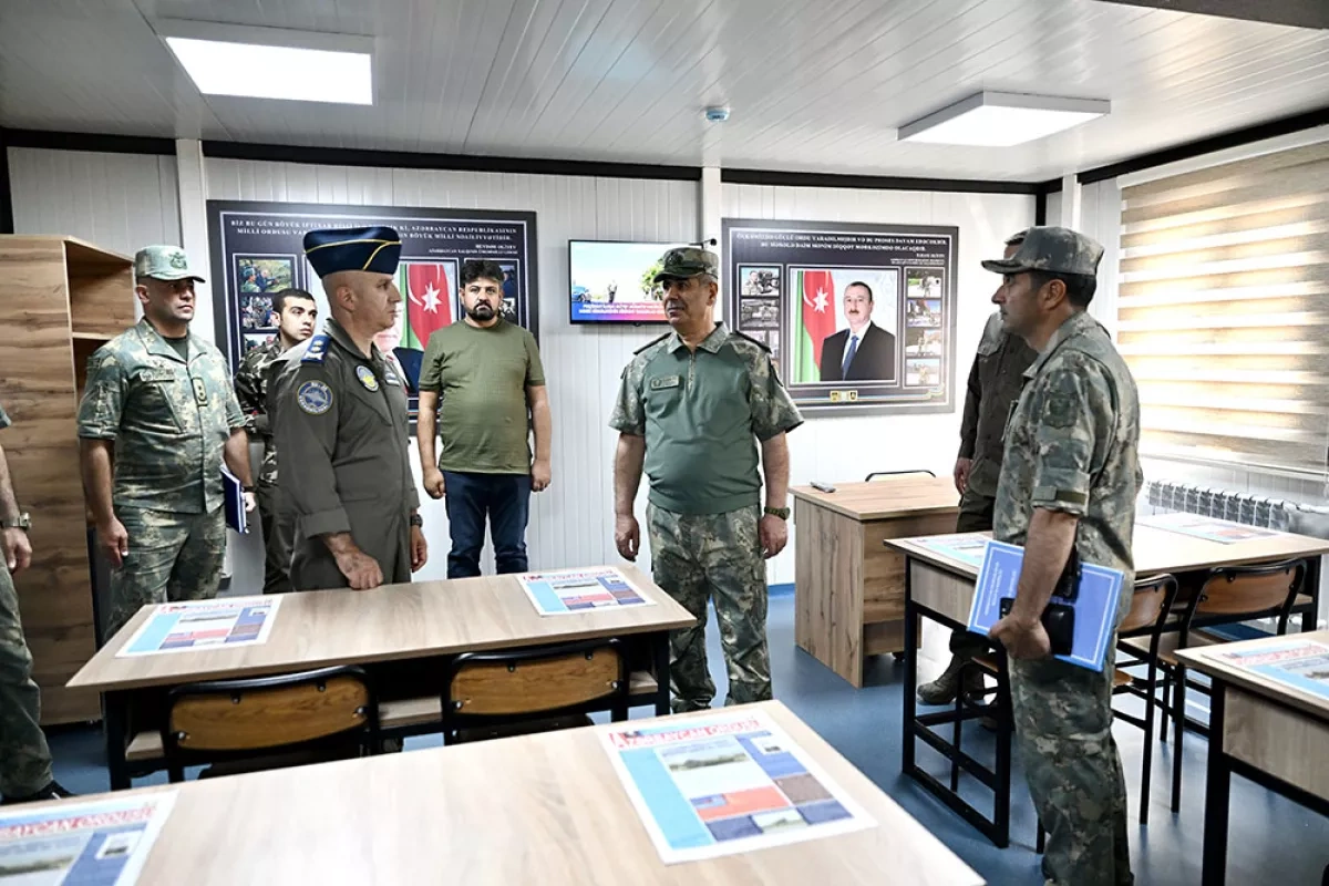 Azerbaijan commissions new military facilities for air defence units VIDEO
