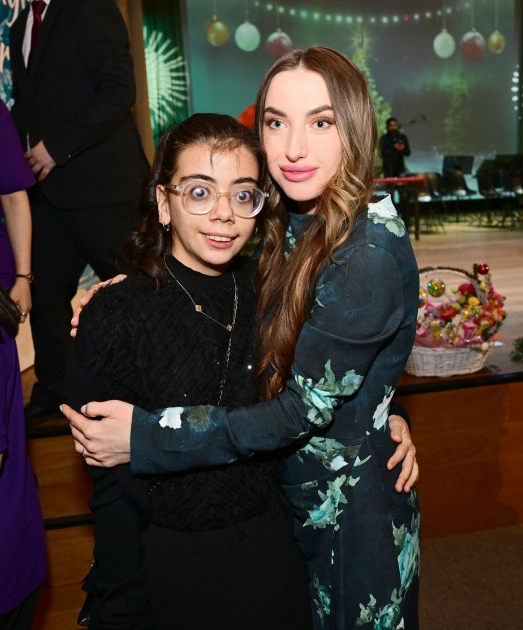 Heydar Aliyev Foundation VP Leyla Aliyeva and Alena Aliyeva visit DOST Center for Inclusive Development and Creativity (PHOTO)