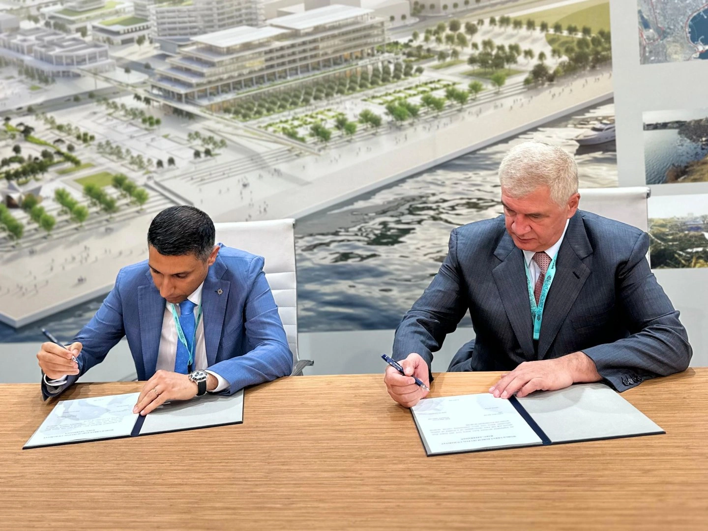 Baku White City, Pasha Development sign agreement to develop Coastal District (PHOTO)