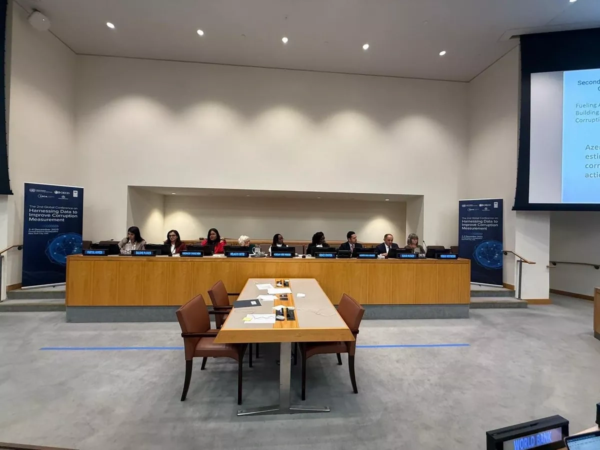Azerbaijan's anti-corruption reforms take center stage at UN gathering PHOTO