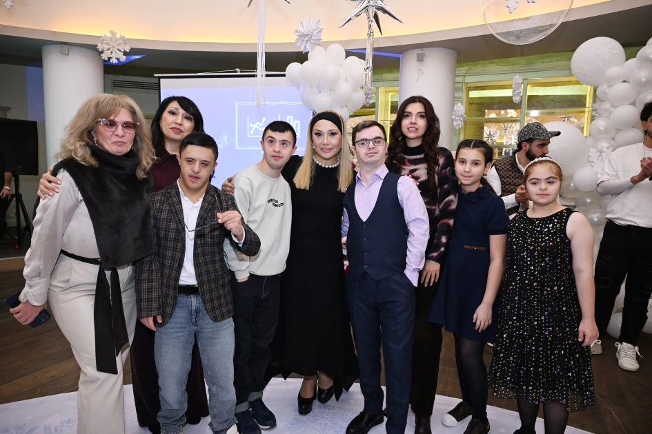Heydar Aliyev Foundation VP Leyla Aliyeva, Head of Baku Media Center Arzu Aliyeva and Alena Aliyeva join festive celebrations for children with special needs in Baku (PHOTO)