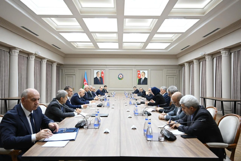 Azerbaijani Deputy PM discusses issues of co-op with the Iranian FM