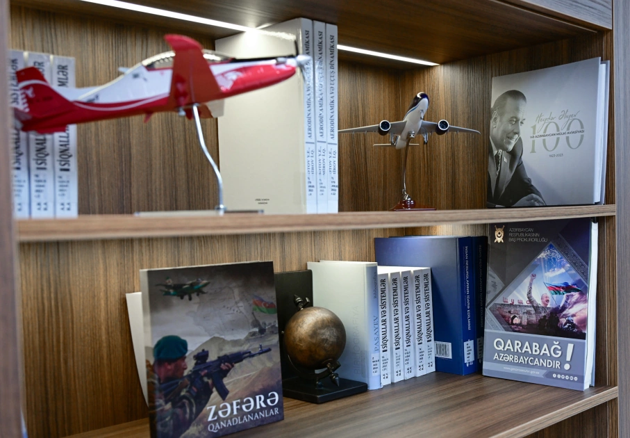President Ilham Aliyev, First Lady Mehriban Aliyeva attend opening of International Training Center at National Aviation Academy (PHOTO)