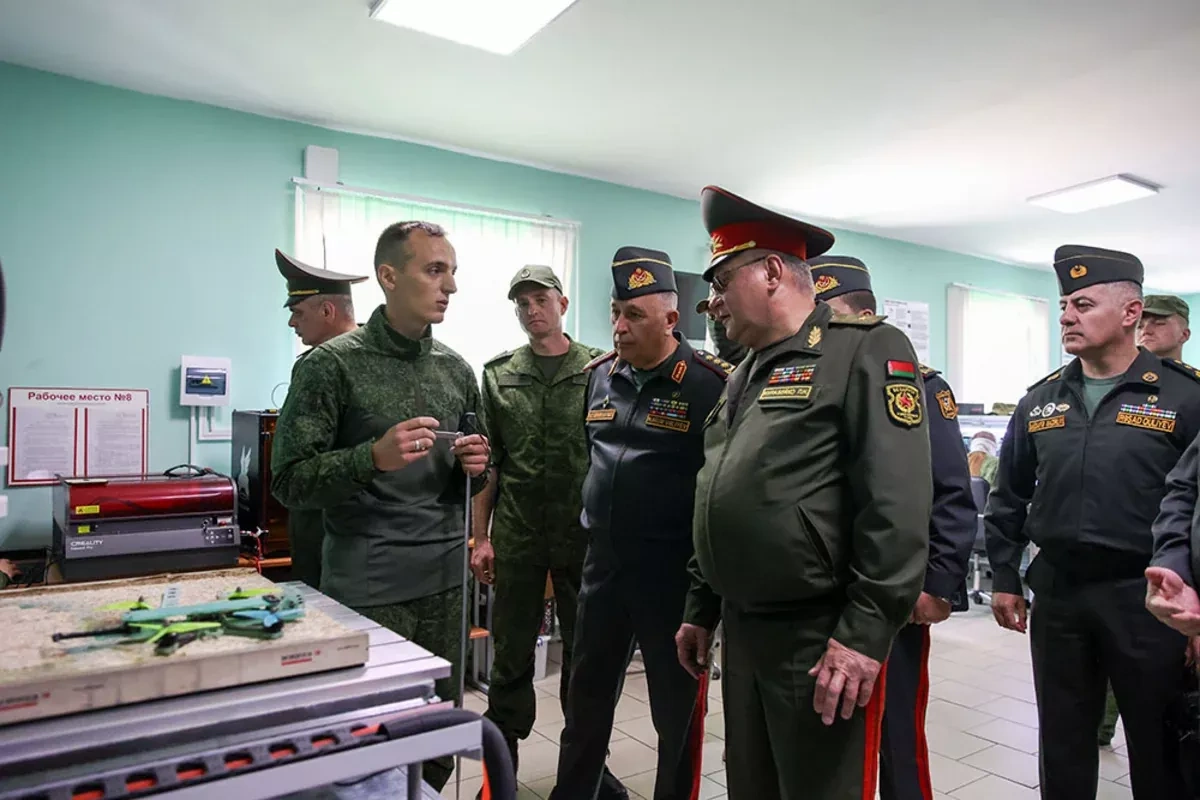 Azerbaijani army chief visits military infrastructure sites in Belarus PHOTO