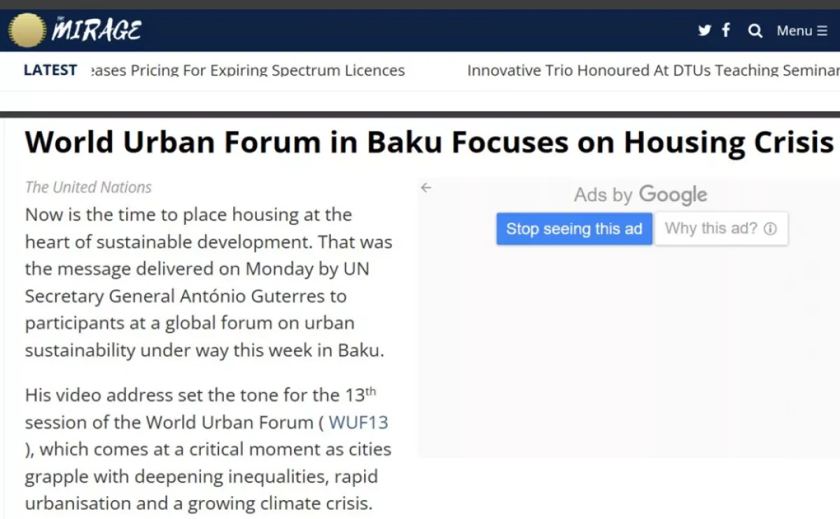 WUF13 opening ceremony in Baku draws wide international media coverage PHOTO
