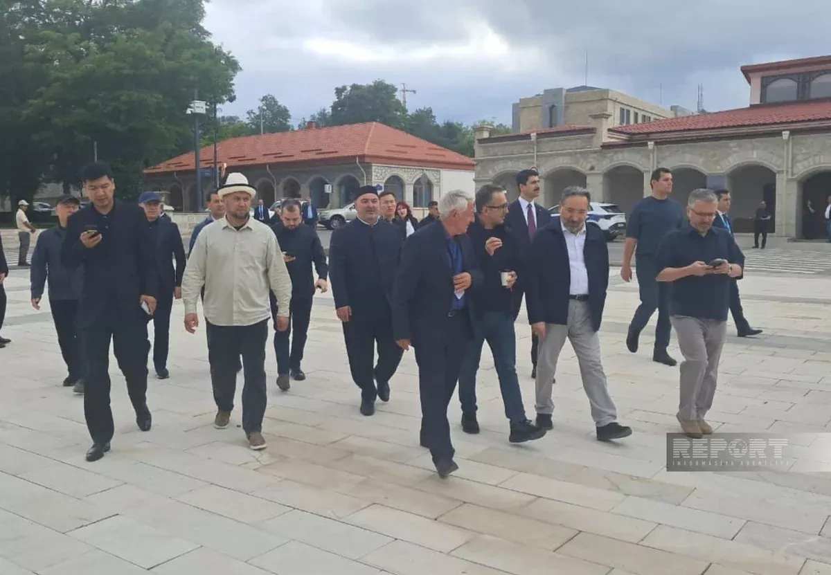 Religious leaders from Turkic states visit historic sites in Azerbaijan's Shusha PHOTO