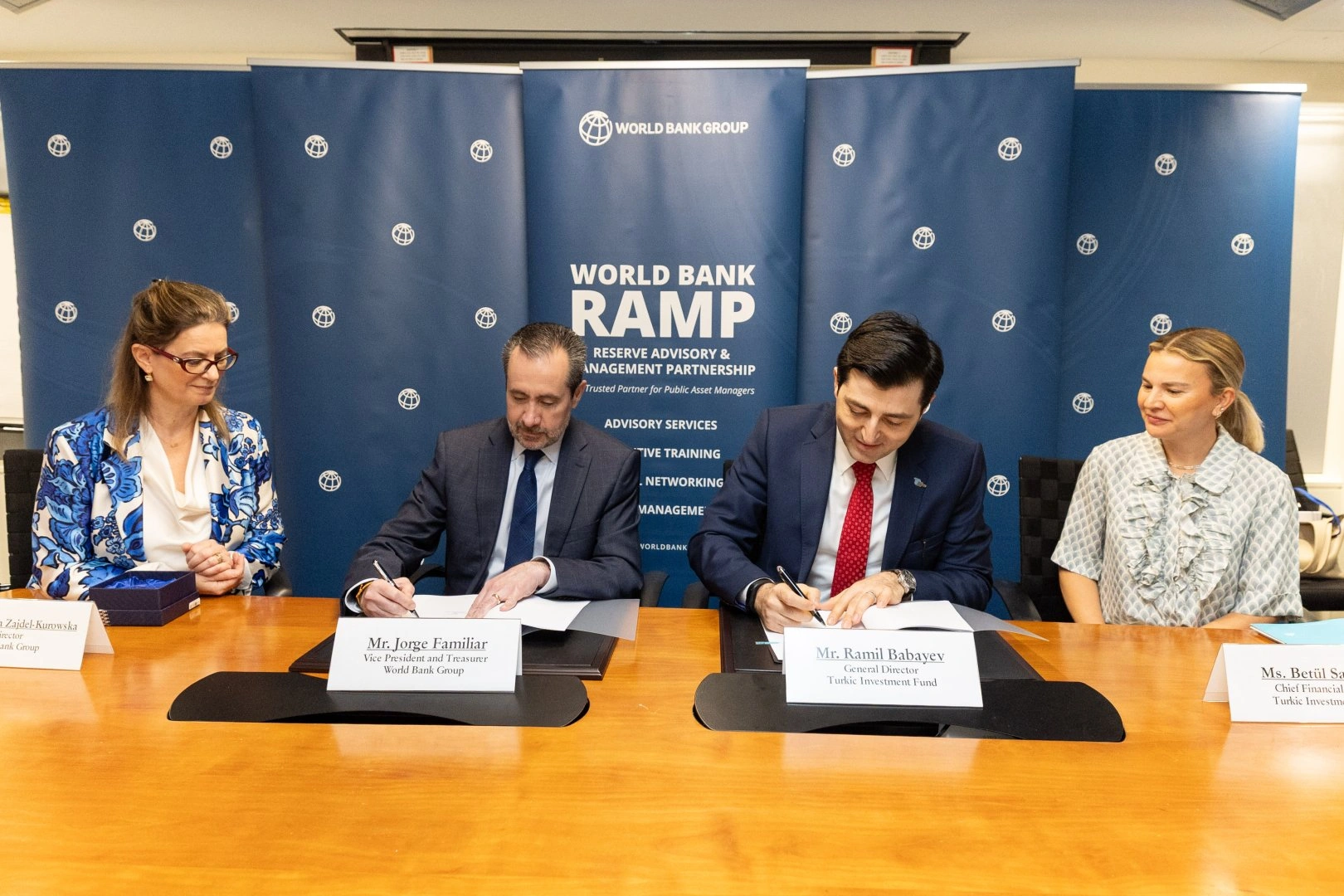 Turkic Investment Fund enters World Bank Group Treasury RAMP network