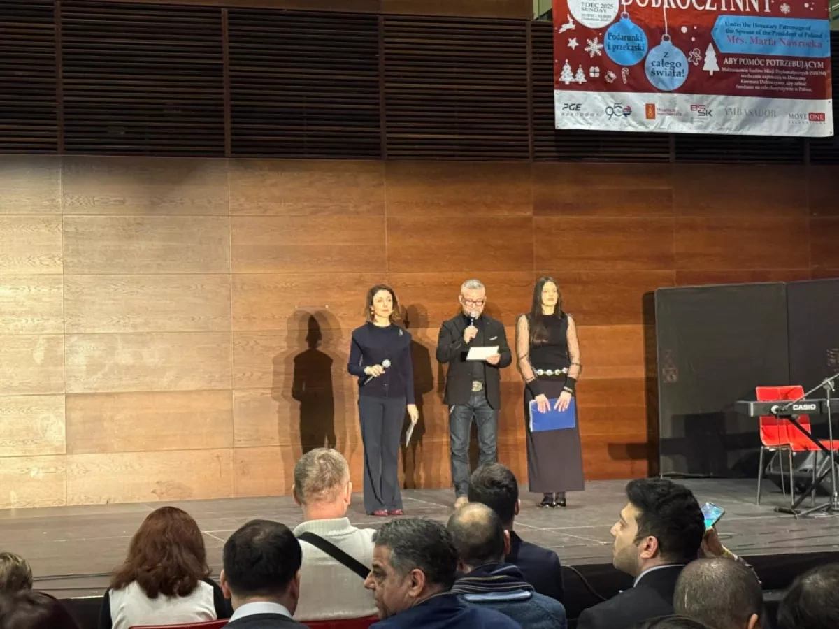 Poland’s first lady honors Azerbaijan’s cultural showcase at Warsaw Charity Bazaar PHOTO